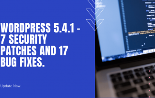 WordPress 5.4.1 – 7 security patches and 17 bug fixes