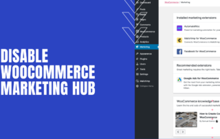 disable woocommerce marketing hub